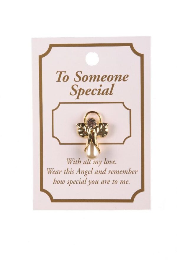 Someone Special Angel Brooch